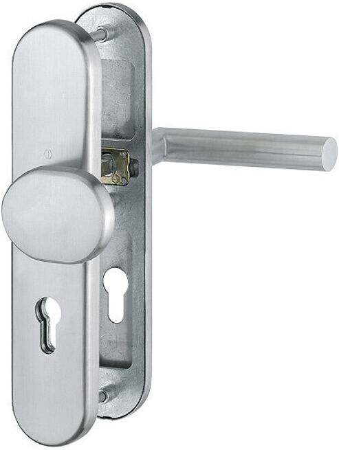 HOPPE Garniture interchangeable protection humide Plaque longue,PZ,8/72 Amsterd. E86G/3331/3310 F69,TS (3748831)