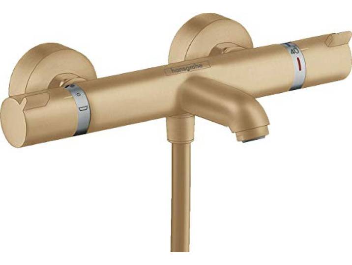 hansgrohe Ecostat Comfort Mitigeur Thermostatique bain/douche\, bronze brossé\, 13114140