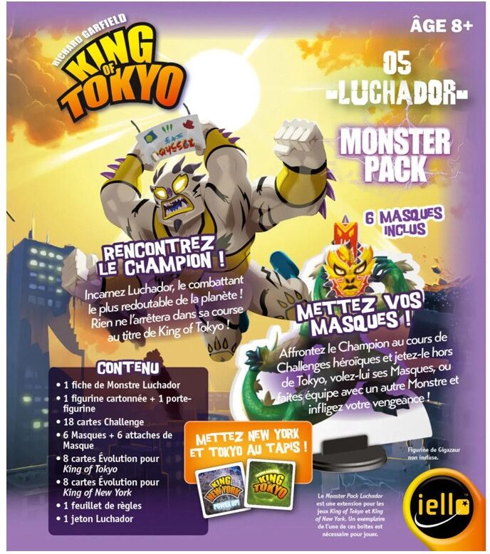 iello Monster Pack : Luchador - King of Tokyo
