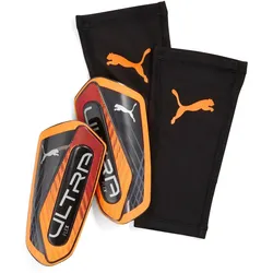 PUMA Ultra Flex Sleeve Schienbeinschoner 05 - heat fire/glowing red/puma black XS