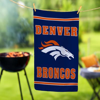 Evergreen "Denver Broncos Quick Dry Kitchen Towel - 18"" x 30"""