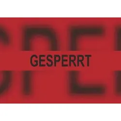 Paketband, "Gesperrt" - Rolle à 66 m - 50 mm