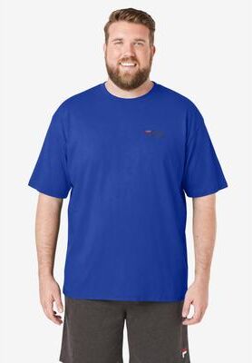 Men's Big & Tall FILA® T-Shirt by FILA in Royal (Size 3XL)