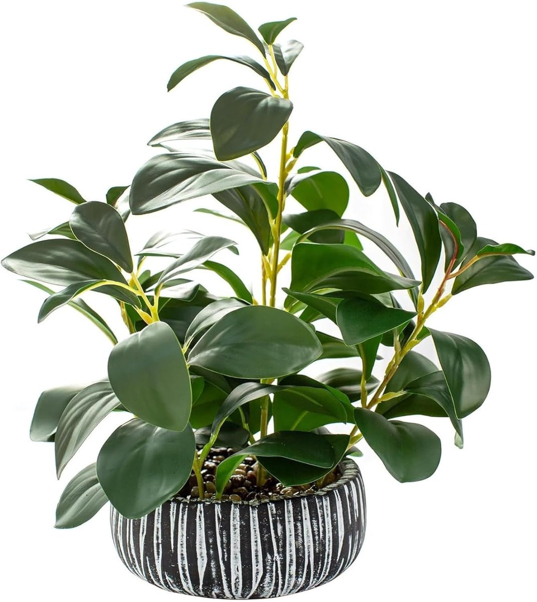 Onderhoudsvrije groene kunstplant in pot, Hoogte: 33 cm