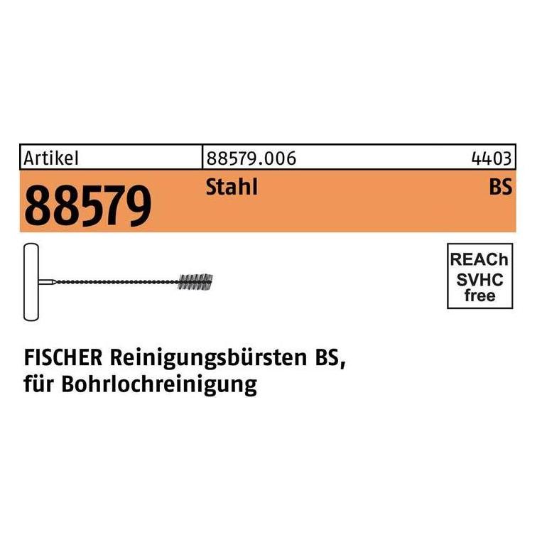 Fischer Reinigungsbürste R 88579 FHB-BS 25 Stahl (885790060250000)