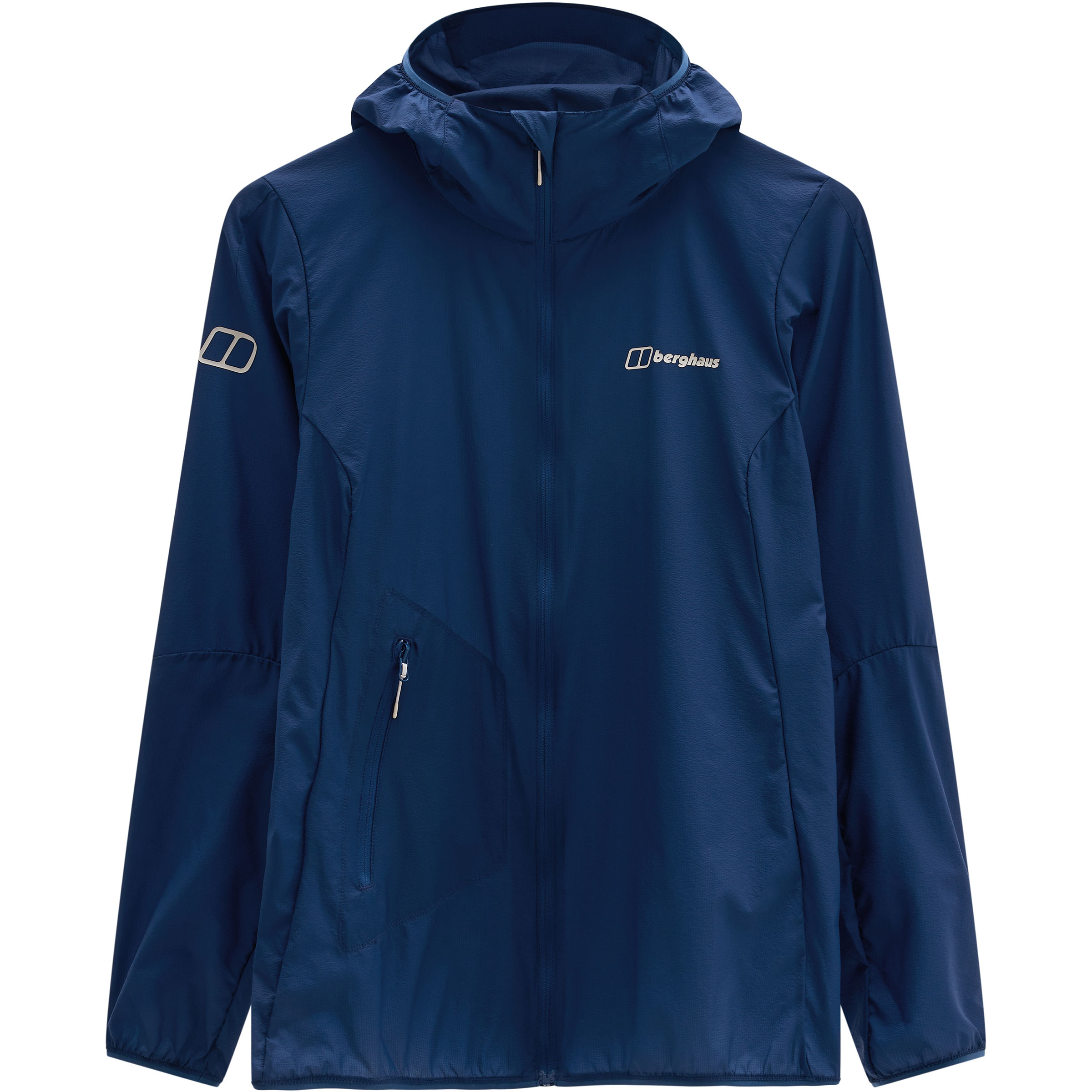 Berghaus Pendower Wind Damen Windbreaker blau Größe S Camping Klein verpackbar