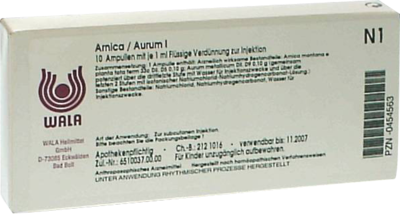WALA Heilmittel GmbH ARNICA/AURUM I Ampullen 10X1 ml 00454563