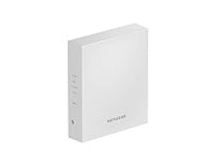 NETGEAR d'accès Mural PoE+ géré Netgear Insight (WAX610W) - WiFi 6 bibande AX1800 - Couvre jusqu'à 87 m2, 200 périphériques Clients - Ultra Compact - WPA3