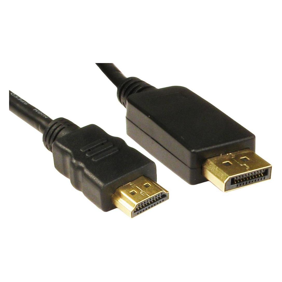 Cables Direct 3mtr Display M HDMI M Black B/Q 50 (HDHDPORT-005-3M)