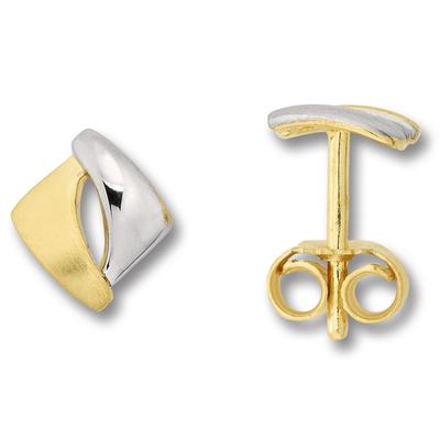Paar Ohrhänger ONE ELEMENT "Knoten Ohrringe Ohrstecker aus 333 Gelbgold", gold, Ohrringe, Damen, Gelbgold 333, Gold, Ausdruck von Individualität – dezent, bedeutungsvoll, nah am Herzen