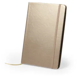 Goldener Metallic-Notizblock