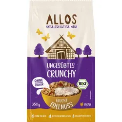 Allos Ungesüßtes Crunchy Edelnuss bio