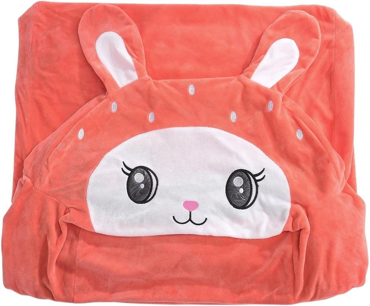 2-in-1 Opvouwbare Kinderbank met Cartoon Design, 120 cm breed