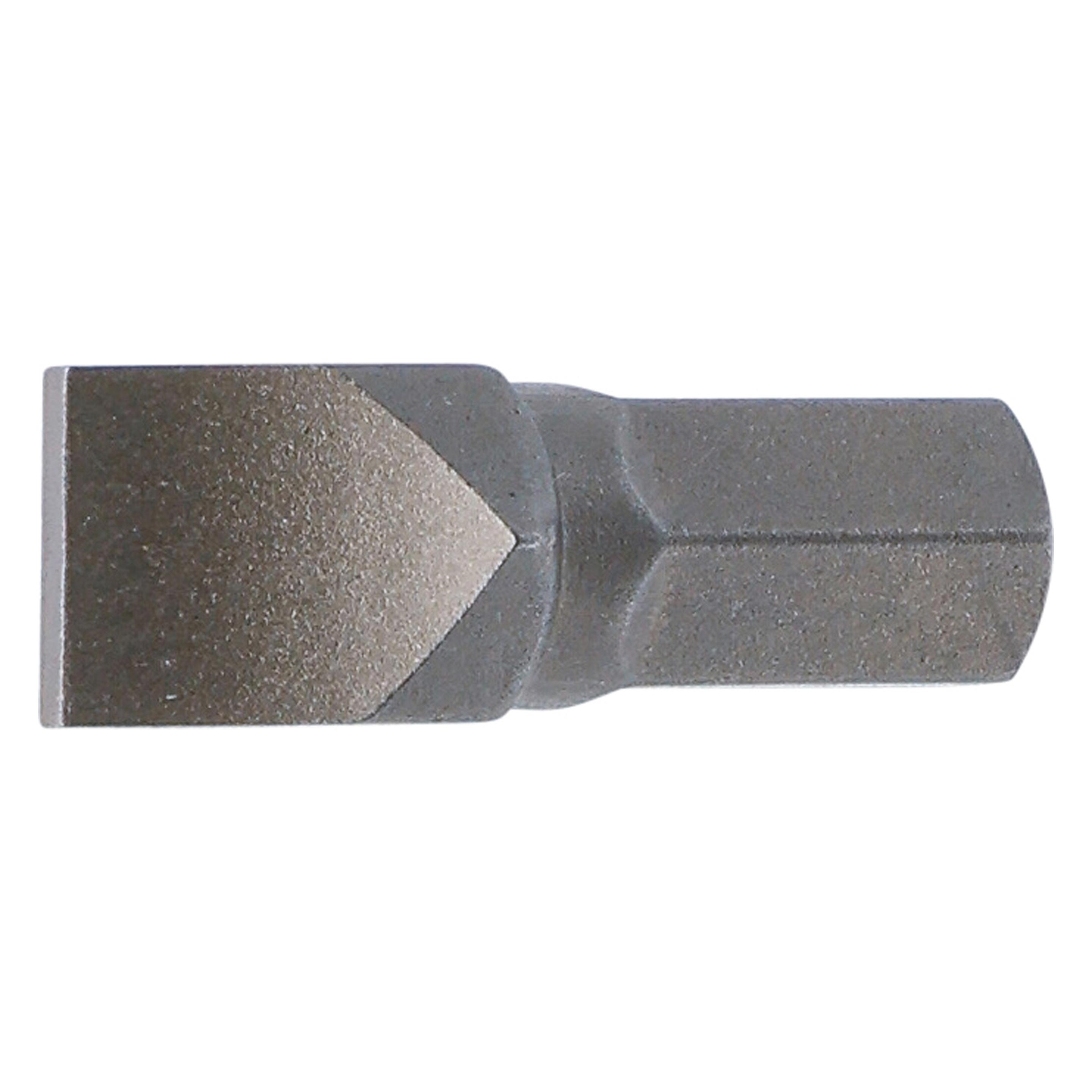 BGS Bit Antrieb Aussensechskant 8 mm (5/16") Schlitz 10 mm (4381)