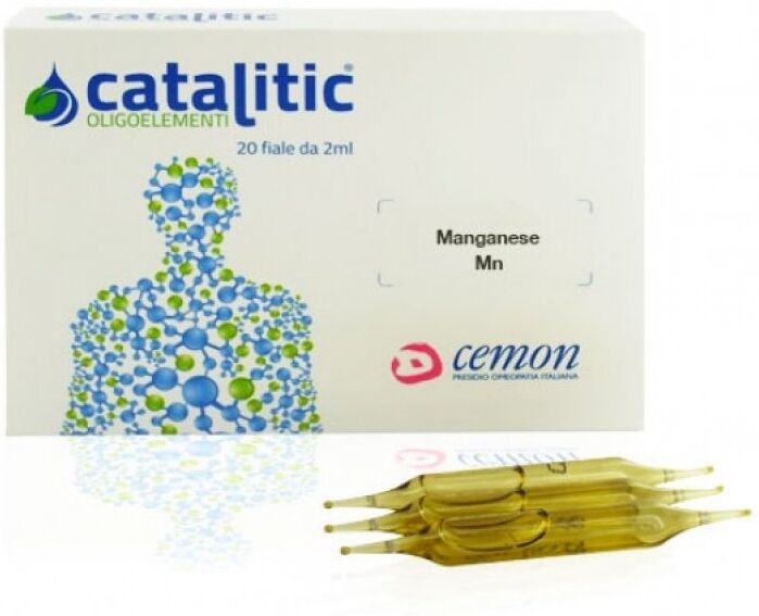 CEMON Srl Catalitic - Manganese Mn 250ml - Integratore Liquido per il Supporto Metabolico