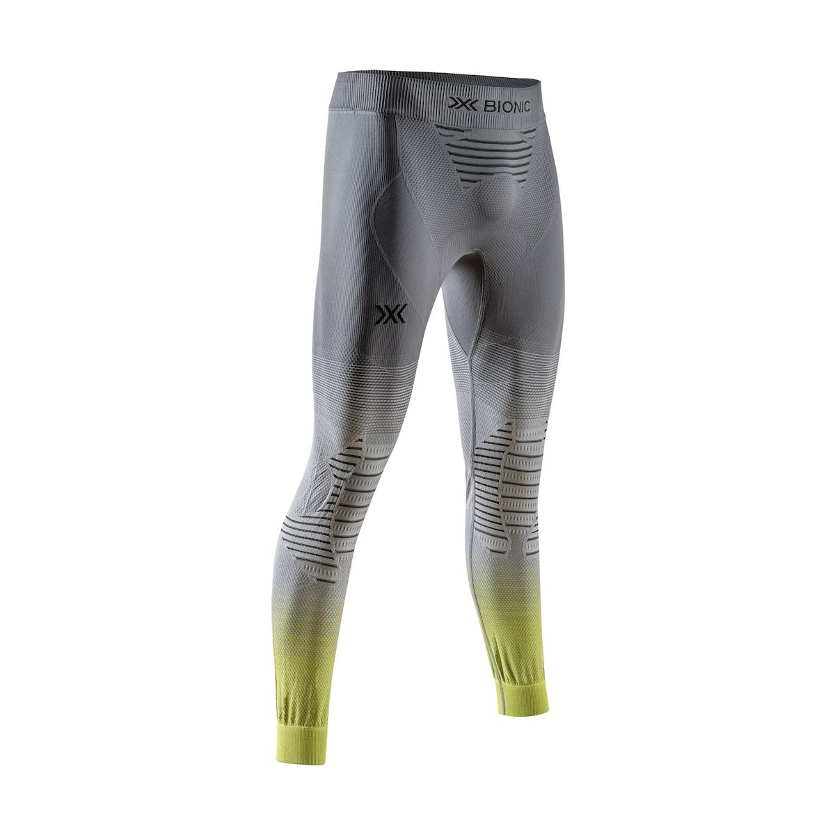 X-Bionic Invent Graphics Pants Men rhino grey/light grey/canary (G816) M IN-YPPYW24M-G816-M