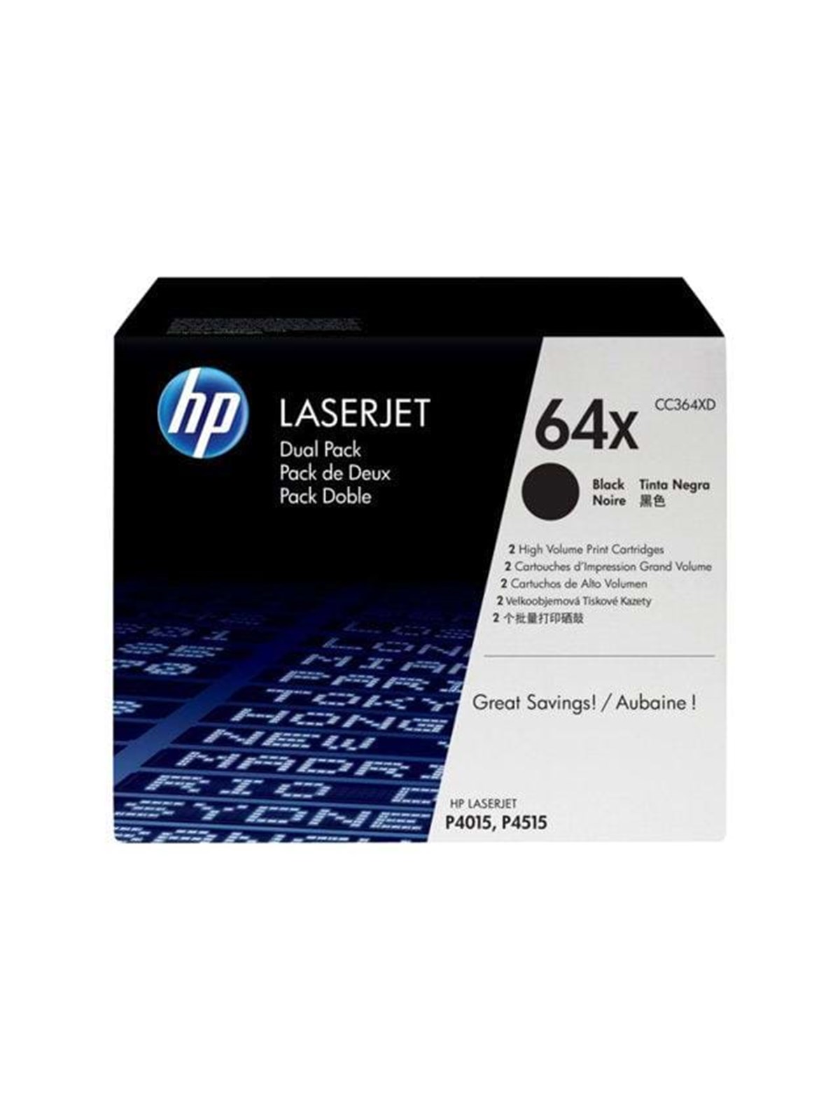 HP 64XD / CC364XD - Black Laser Toner