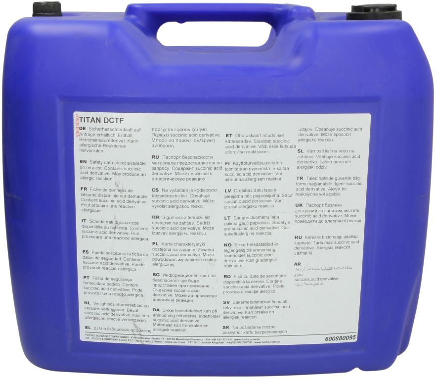 Fuchs Oil Automatikgetriebeöl FUCHS TITAN DCTF 20L
