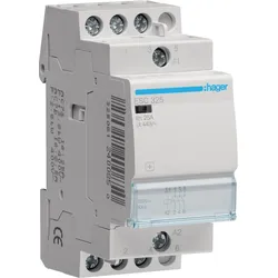 Hager ESC325 Installationsschütz 25A 3 Schließer 230V