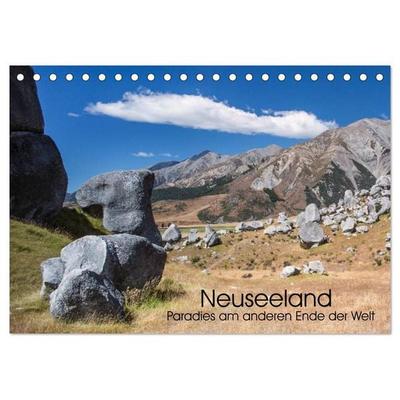 Neuseeland - Paradies am anderen Ende der Welt (Tischkalender 2026 DIN A5 quer), CALVENDO Monatskalender