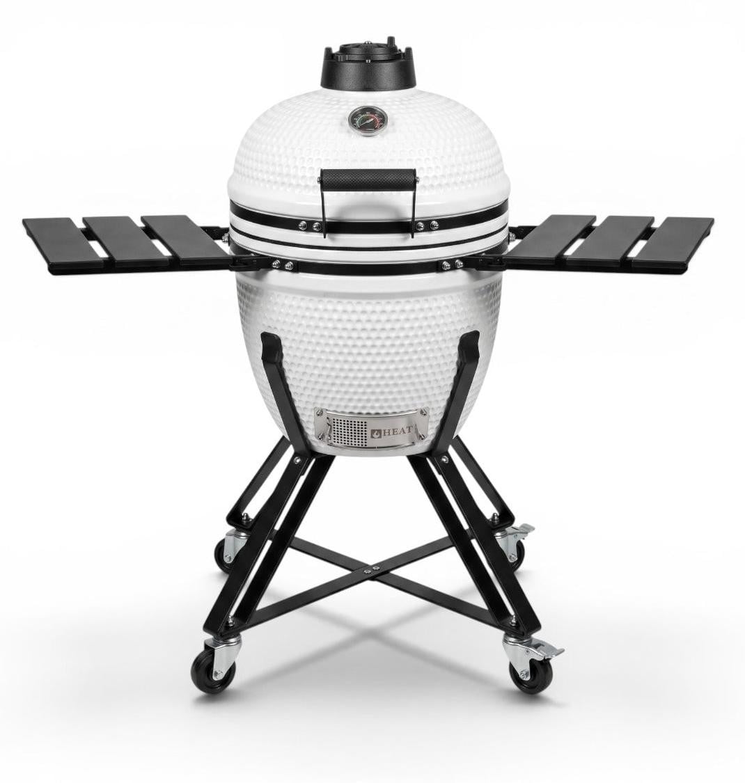 HEAT Premium Kamado Grill Fyregg 18 Charcoal Wit