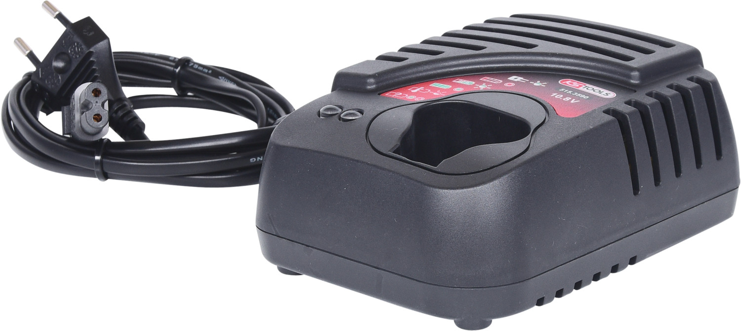 KS Tools 515.3590 Universele Batterijoplader voor Lithium-ion (Li-ion), 10,8 V, Grijs