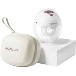 Momcozy M5 Smart Milchpumpe, Single mit Akku grau