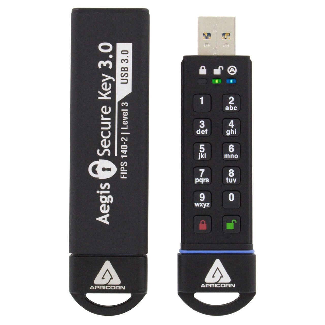 Apricorn Aegis Secure Key USB-Stick 16 GB ASK3-16GB