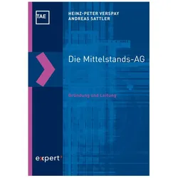 Die Mittelstands-AG, Fachbücher von Andreas Sattler, Heinz-Peter Verspay