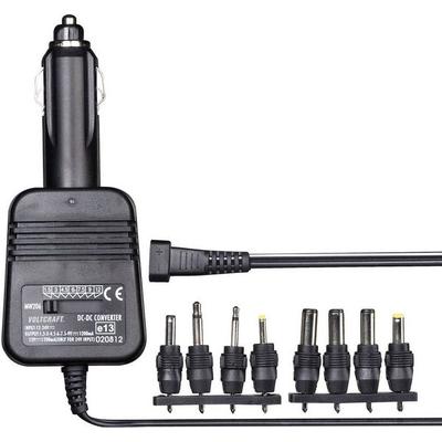 VOLTCRAFT DC/DC-Wandler 12 V/DC, 24 V/DC - 1.5 V/DC, 3 V/DC, 4.5 V/DC, 6 V/DC, 7.5 V/DC, 9 V/DC, 12 V/DC/1.2 A 14.4 W