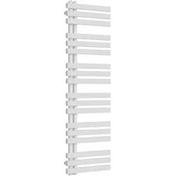 Helloshop26 - Handtuchwärmer-Heizkörper für Badezimmer Stahl 140 x 50 cm weiß