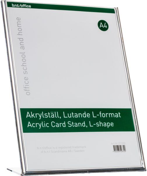 Office Brochuredisplay   Bord   A4   L-Form