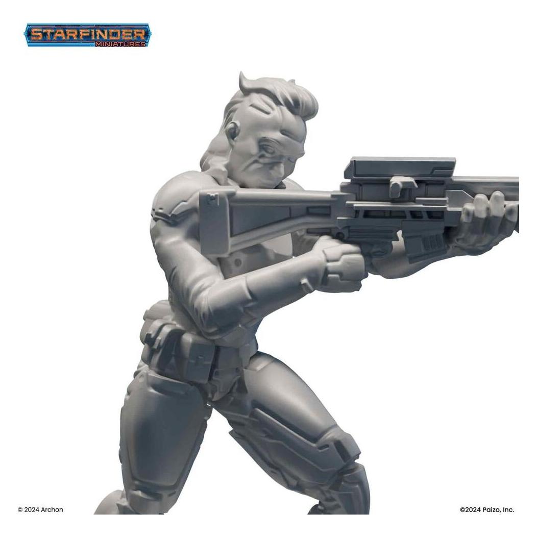 Archon Studio Masters of the Universe Miniatures: ANDROID HIRED GUN (PSF0043)