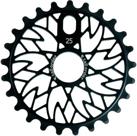 BMX Kettenblatt Tall Order Spectrum Chromoly (Schwarz - 25T)