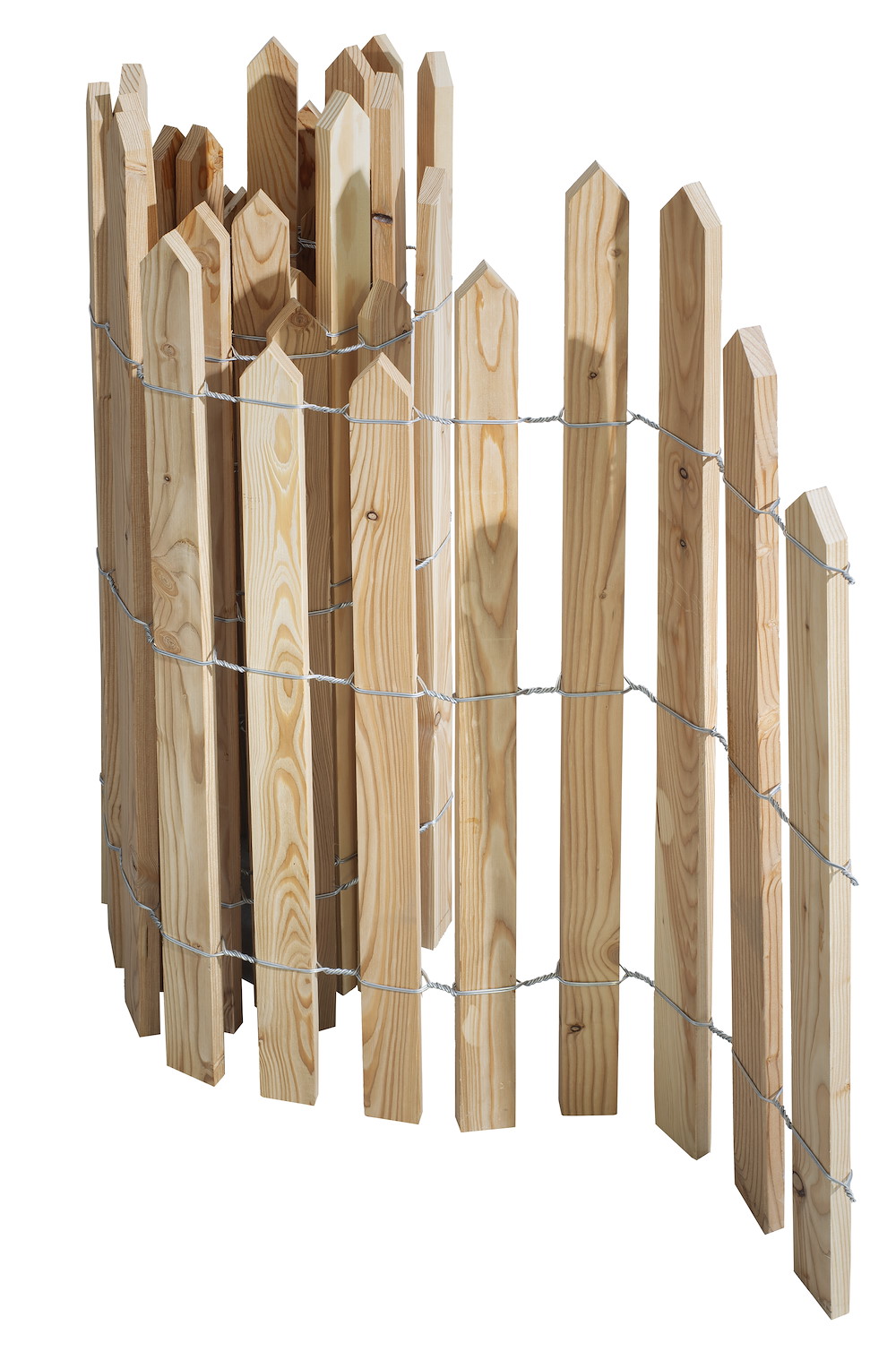 JUNGELMAR Rollzaun Lärche L: 3m, H: 80/90/100cm 16979832