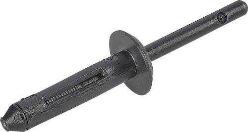 PB Fastener 301-9130-1010 301-9130-1010 Spreizniete Loch-Ø 5mm Schwarz