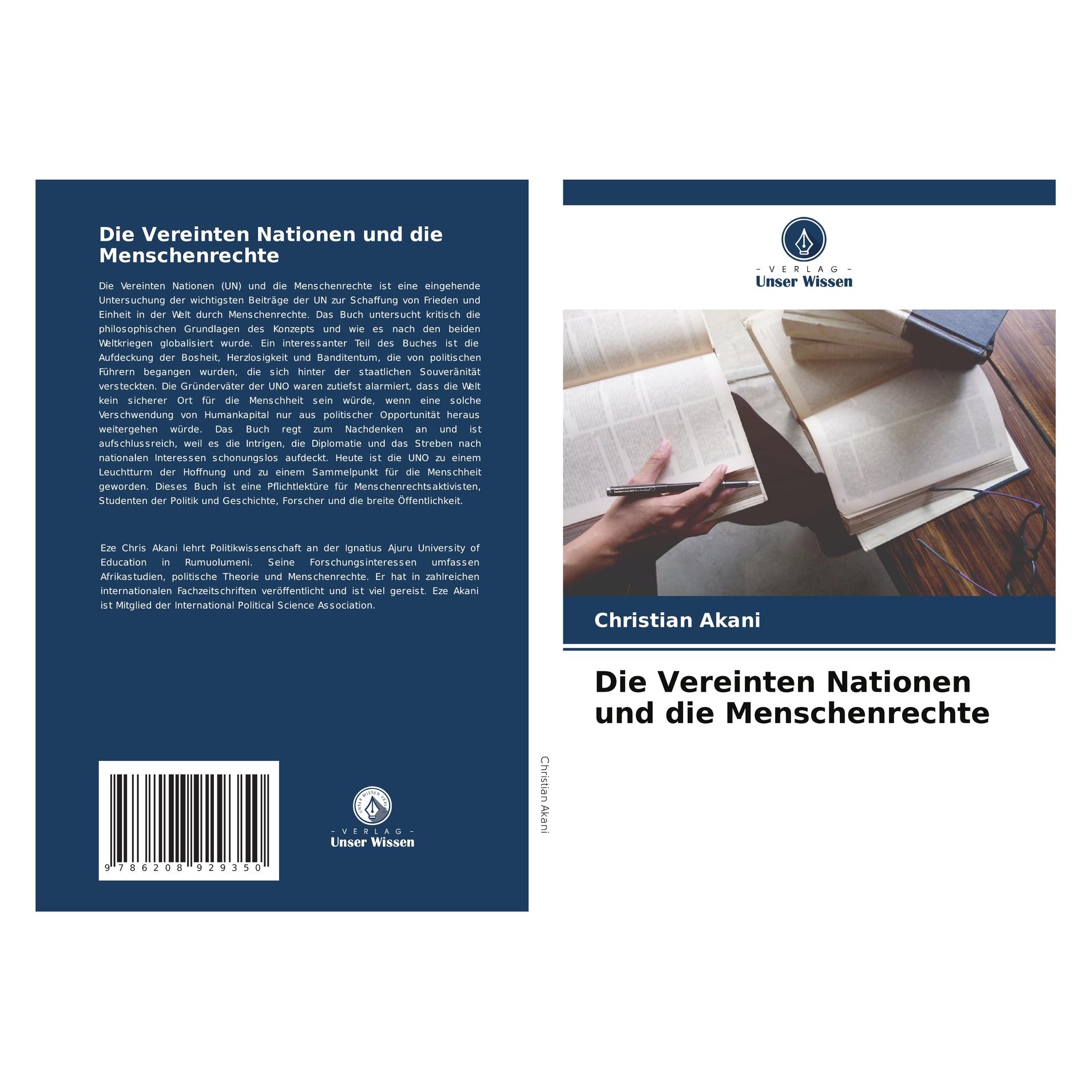 Umbreit Die Vereinten Nationen und die Menschenrechte (Deutsch, Softcover, Christian Akani) (63621043)