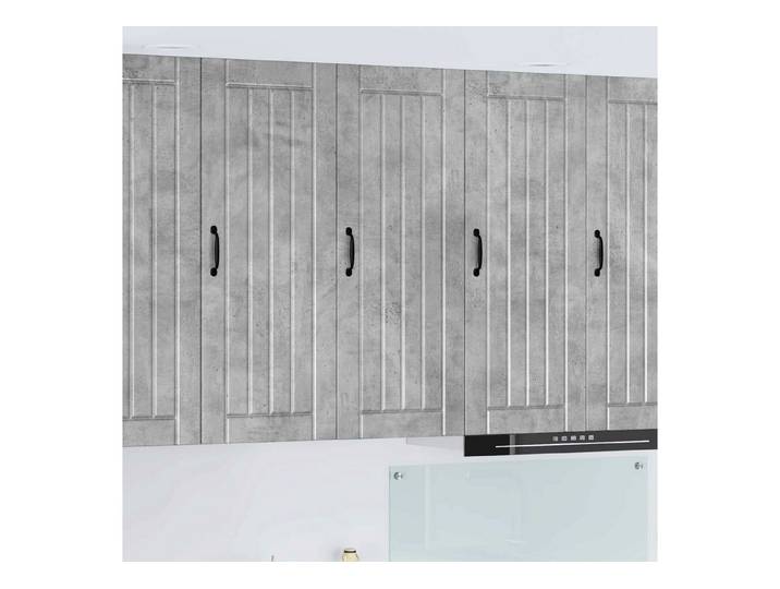 vidaXL Sideboard, Küchenschrank Beton Grau 40 x 31 x 100 cm Holzwerkstoff