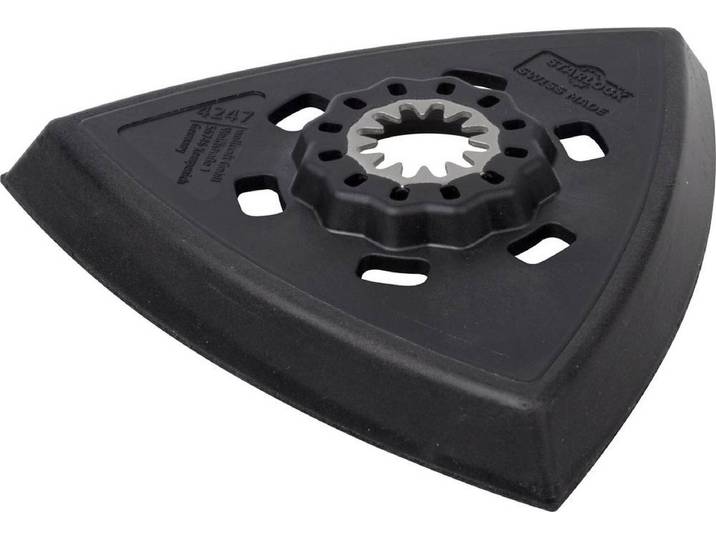 wolfcraft - Multitool Schuurzool - Starlock - Velcro Steunzool voor Klittenband Schuurpapier - 95mm - 4247000