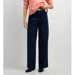 Pepe Jeans für Damen. PL2100128 Hose Lindsey marineblau (L), Lässig, Baumwolle