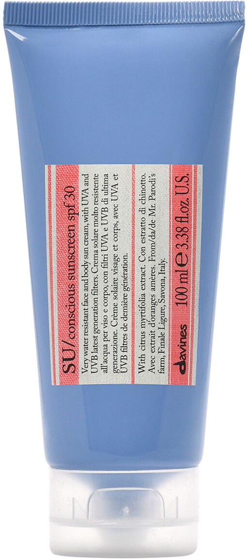 100ml Davines SU Protective Sun Cream SPF 30