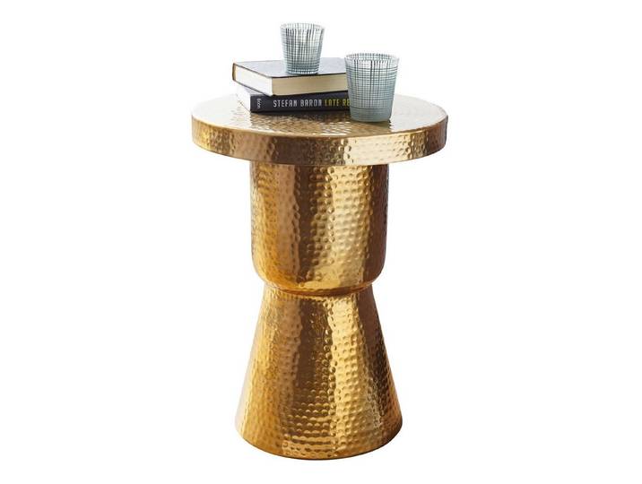 tinkaro Beistelltisch GILLIAN Aluminium Dekotisch Gold (1-St)