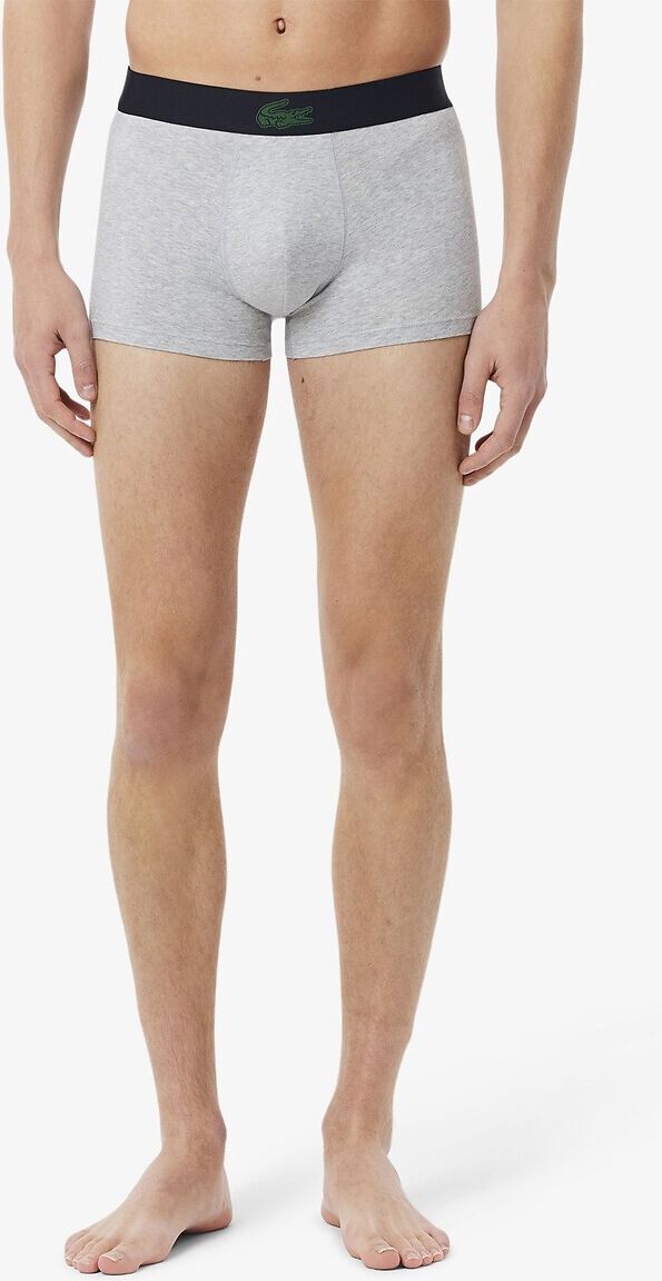 LACOSTE Lot de 3 boxers jersey coton