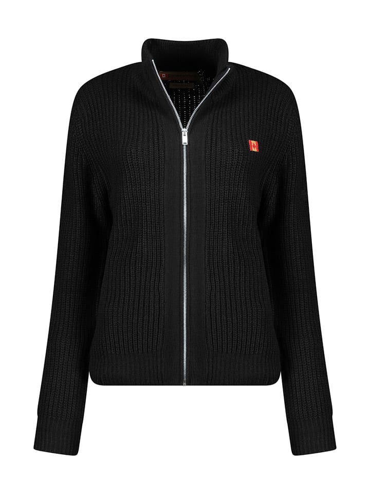 Canadian Peak Cardigan in Schwarz - S