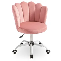 BOOOM Drehstuhl Rubi Stoff Pink