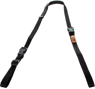 Uke Leash Half Strap Black Medium Noir