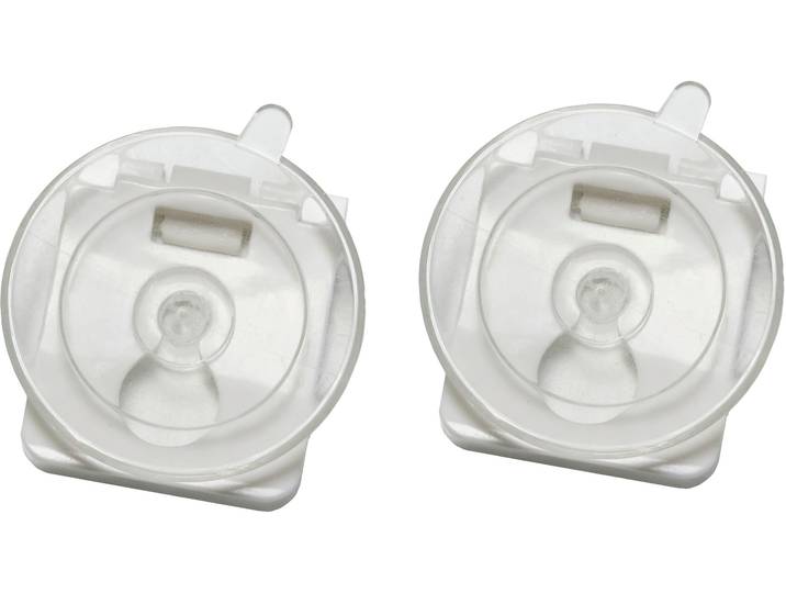Sichtschutzzüge Ersatzteil-Zubehör-Set GARDINIA Ersatzteil Saugnapfset , transparent, Kunststoff, Sichtschutzzüge, Sichtschutzzüge Ersatzteil-Zubehör-Set, mit Clip