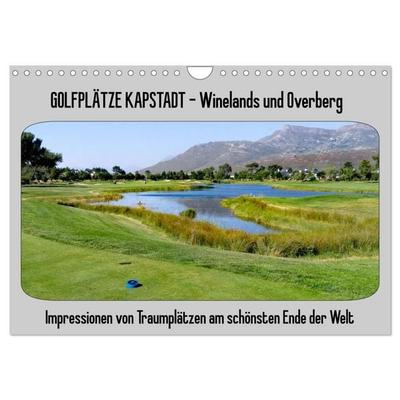 Golfplätze Kapstadt - Cape Winelands und Overberg (Wandkalender 2027 DIN A4 quer), CALVENDO Monatskalender