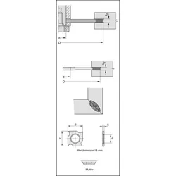JSO Nutfräser Z4+4V   HW-WP 125x8x30mm - 60250-5-12508-R