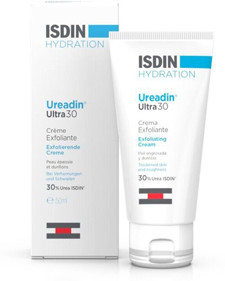 ISDIN Ureadin Ultra 30 exfolierende Urea Creme für Hornhaut 50ml